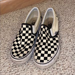 Checkered Vans